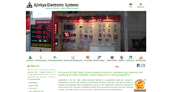 Desktop Screenshot of ajinkyaelectronicsystems.com